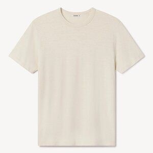 Buck Mason Cream Short Sleeve Tee